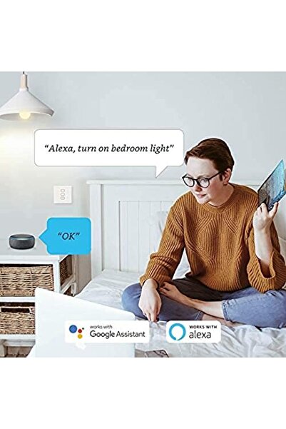 Broadlink TC3 UK Standard Smart Touch Light Switch No Neutral Works with alexa, google (3Gang)