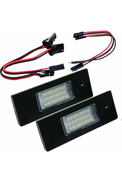 AUTOMAR Set de 2 becuri LED pentru plăcuța de înmatriculare BMW Seria 1, Z4, ...