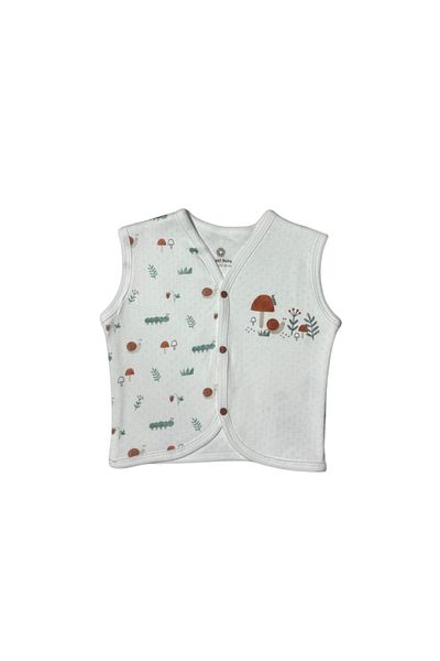 Luggi Baby Jacquard Girl Vest