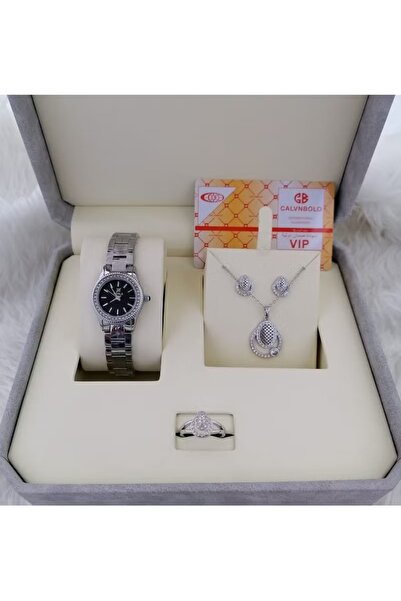 rexa Women’s Analog Watch Set – Stylish Bracelet & Leather Band Options