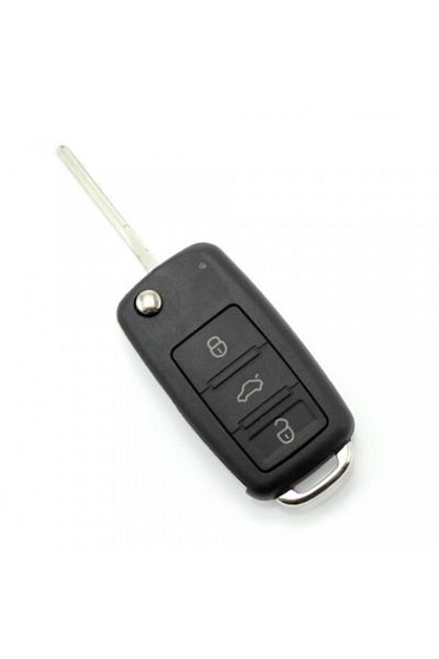 HID Carcasa cheie - VW Touareg lama tip briceag, 3 butoane