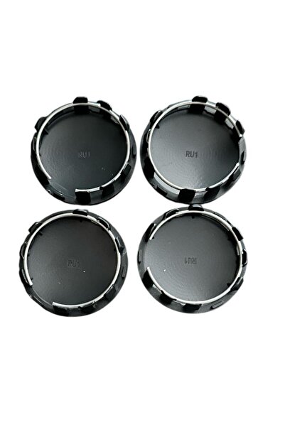 Universal Set 4 capace de jantă Mercedes negre, compatibile/de schimb, 59 mm exterior, 55 mm interior