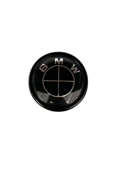 MAF Emblemă BMW completă, montată pe portbagaj, neagră completă, neagră pentru X5 X6 F15 F16