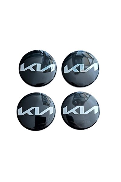 MAF Set 4 capace roti 58 mm negre compatibil janta aliaj KIA Model Nou