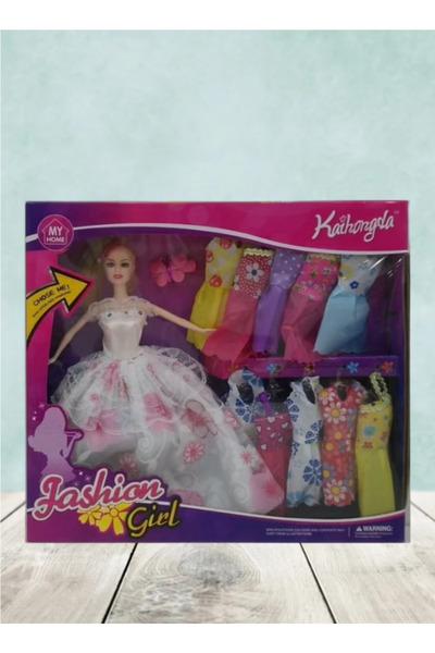 rexa دمية طفل للبنات ألعاب أطفال مجموعة دمى أميرة صغيرة مع ملابس