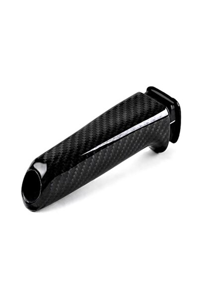 OEM Buton frână de mână din fibră de carbon dedicat BMW E46 E90 E92 E60 E39 F30 F34 F10 F20, negru