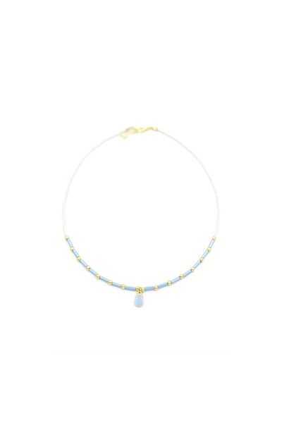 SepetBudur Bead Pineapple Necklace - White