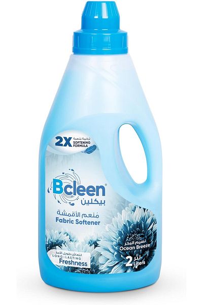 Bcleen منعم الأقمشة - برائحة نسيم المحيط، تركيبة تنعيم مضاعفة، انتعاش يدوم طويلاً، لطيف على البشرة