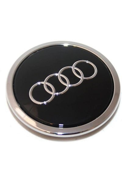 OEM Set 4 capace de jantă din aliaj de 69 mm compatibile cu modelele Audi