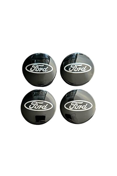 Universal Set 4 capace roti 58mm exterior, 56mm interior Ford negru compatibi...