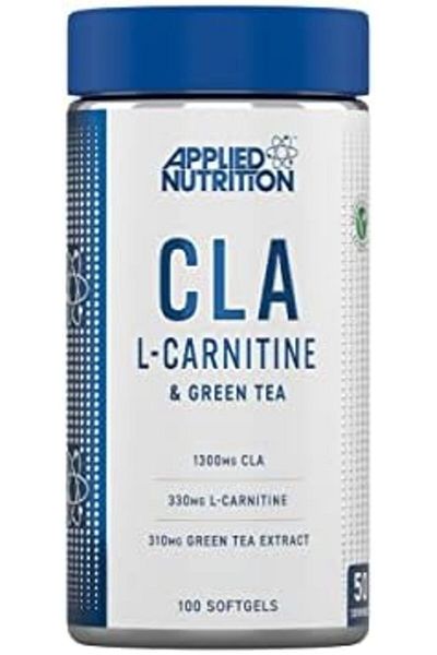 applied nutrition CLA L-Carnitine and Green Tea Dietary Supplements Veggie, 1