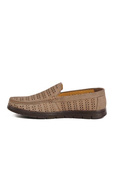 AYK'S Sand Nubuck Genuine Leather Gel Sole Men's Casual Shoes 005 m