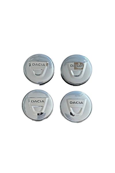 Dacia Set 4 capace roti 60mm compatibil/inlocuitor janta aliaj