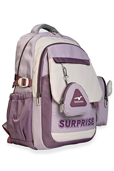 Relaxion 1514 Multi-Eye School and Daily Backpack - Pen Holder Gift