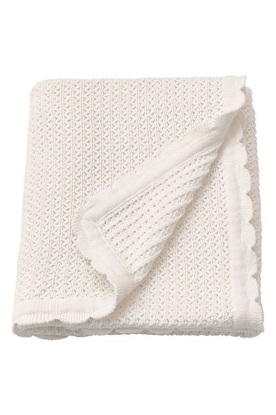 IKEA GULSPARV Blanket, white, 70 x 90 cm