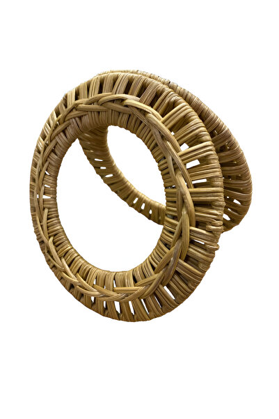 EleganTShoP Mâner elegant din bambus pentru geantă T17M