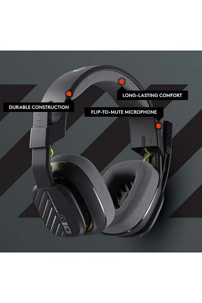 rexa A10 Wired Gaming Headset 2nd Gen – High-Quality Sound with Mic for Console & PC Gaming