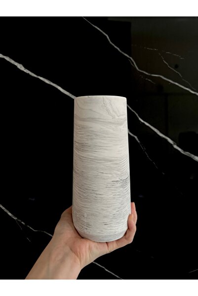 betonmall Concrete Vase Decorative Flower Pot Handmade Stylish Accessory