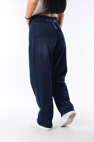 moda camiya Blue Jean Mature Physique Comfortable Fit Pants