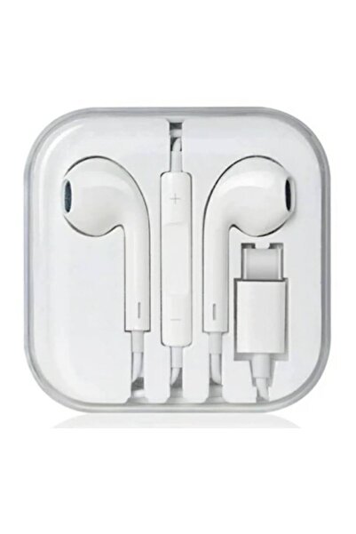 HOBİMERCAN Type-C Kablolu Kulakiçi Kulaklık 3.5 mm Apple Samsung Huawei