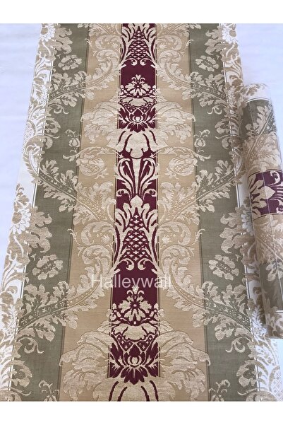 halleywall 3918 Renkli Desenli 3D 5m2 Duvar Kağıdı