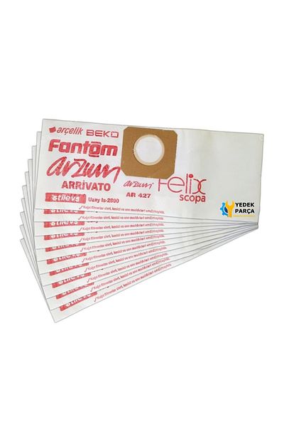 Ozba Ticaret Arçelik Compatible S 6990 Py Aqua Power Vacuum Cleaner Paper Dust Bag 10 Pieces