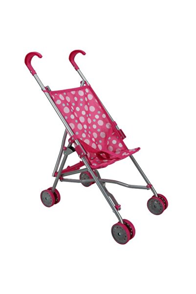 NW NessiWorld عربة أطفال قابلة للطي من نيسي وورلد بنقشة البولكا دوت