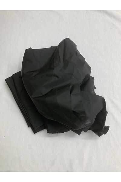 Yiğit Kumaş Parachute Fabric, Piece 100X150 cm Black Color