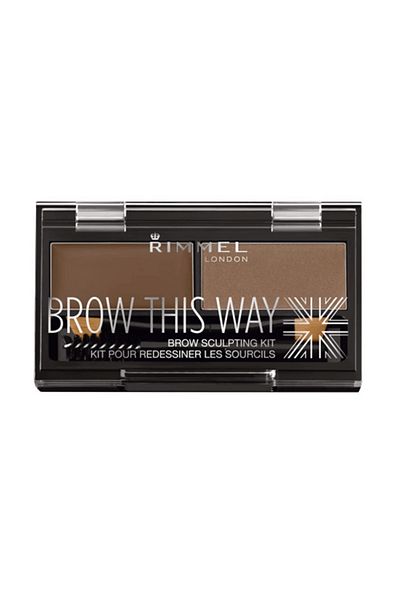 Rimmel Brow This Way Powder Eyebrow Kit - Dark Brown 003