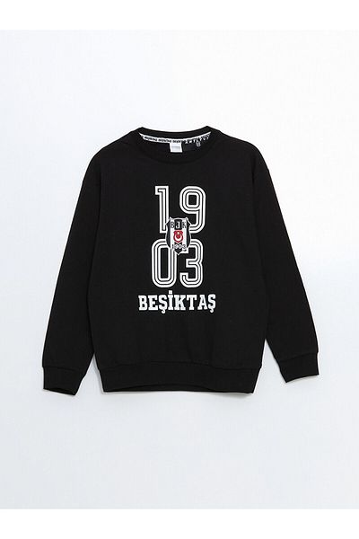 LC Waikiki Set pijamale pentru băiat cu decolteu rotund B imprimat