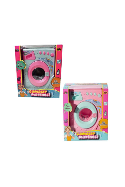 NW NessiWorld Pilli Işıklı ve Sesli Küçük Çamaşır Makinesi 02603