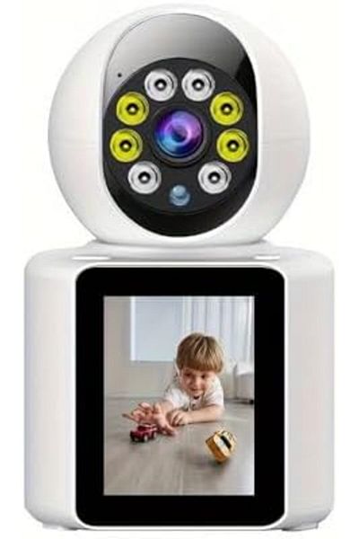 Shopi تطبيق CRONY IV-20 V360Pro، مكالمات فيديو بدقة 1080 بكسل، كاميرا عالية الدقة بتقنية واي فاي، مكالمات فيديو بنقرة واحدة، رؤية ليلية بالأشعة تحت الحمراء