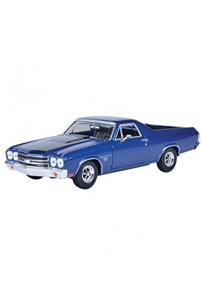 mavi su dünyası 1970 Model Klasik Chevy El Camino SS 396 1:24 Ölçekli