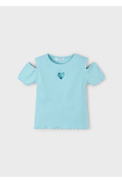 MAYORAL Girl's Sleeve Detailed T-Shirt
