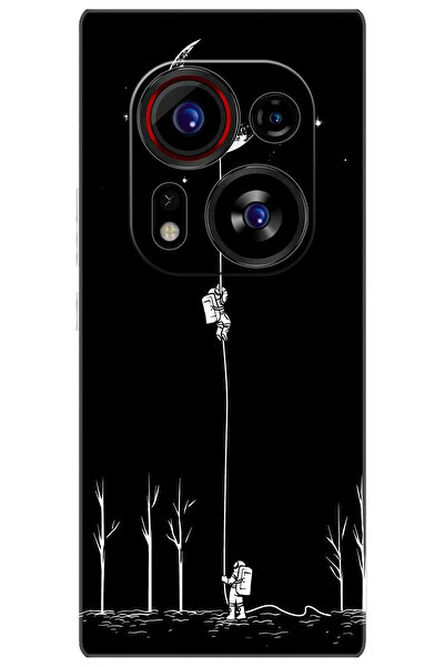 Tecno Phantom X2 Pro (AD9) Compatible Sheath Pattern Printed Silicone Astronaut Series NGO:1006 CP-OA8FkSb
