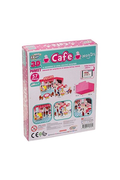 NW NessiWorld Cafe Model 3D Puzzle
