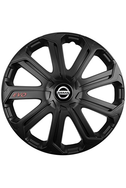 Autohelix MSA Set de 4 capace de jantă Evo negre R15, pentru Nissan