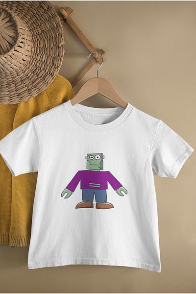 MAGORS Brody Printed Oversize Circle Neck Cotton Children's T-Shirt