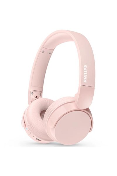 Philips Căști supraauriculare TAH4209PK/00, wireless, Bluetooth, microfon, autonomie baterie 55 de ore, roz