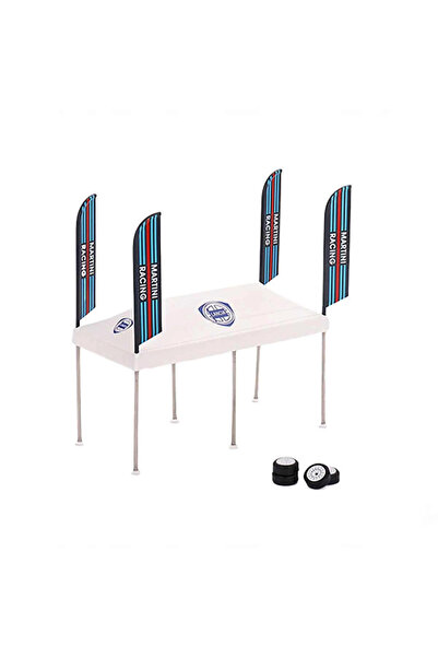 lowell home مجموعة خيمة خدمة مارتيني للسباقات من نيسي وورلد بمقياس 1:64