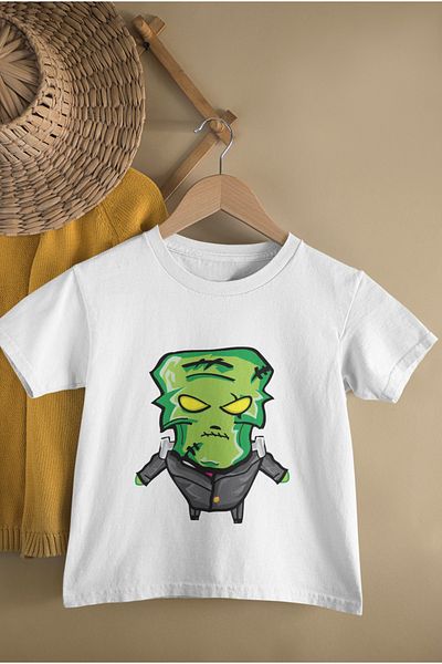 MAGORS Crewl Printed Oversize Circle Neck Cotton Children's T-Shirt