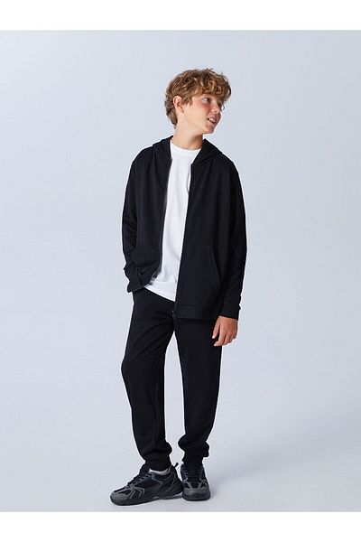 LC Waikiki Pantaloni de sport Jogger pentru băieți cu talie elastică
