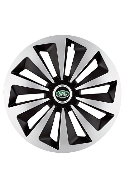 Autohelix MSA Set de 4 capace de jantă Fox Gri-Negru R17 pentru gama de mașin...