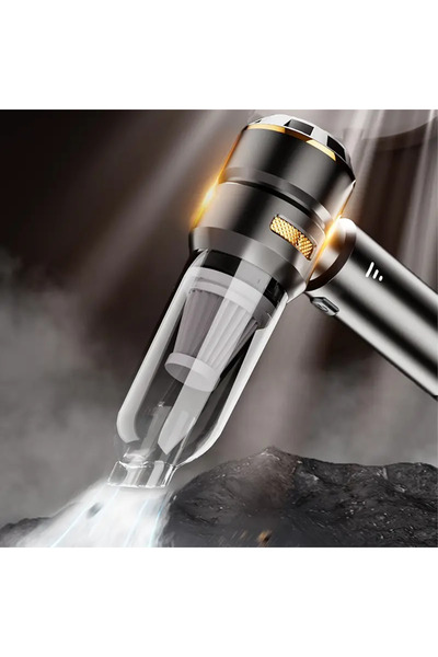 Dynego Güçlü Şarjlı 16000PA Araç Süpürgesi Kablosuz El Süpürgesi & Hava Üfleyici