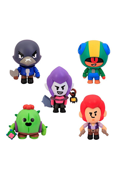 NW NessiWorld مجموعة شخصيات نيسي وورلد براول ستارز مكونة من 5 قطع