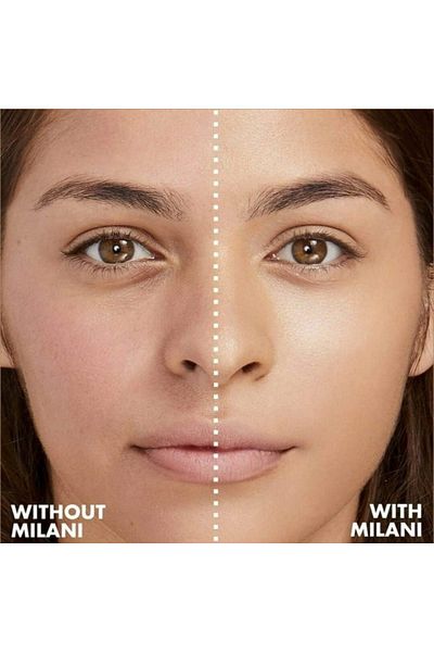 MILANI كونسيلر + كريم أساس 2 في 1 + كونسيلر 08A Warm Sand - تغطية كاملة، 30 مل