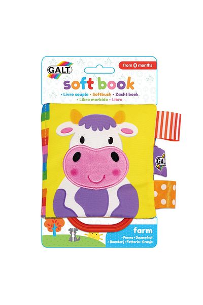 Galt Soft Book: Carticica moale Farm