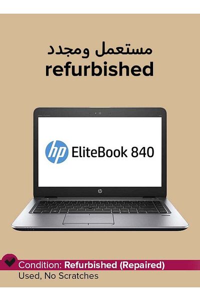 HP Pre-Owned Elitebook 840 G3 14-inch Intel Core i7 6th Gen 8 GB 256 GB Intel HD Graphics Silver