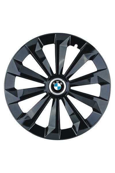 OEM Set de 4 capace de jantă Fame Black R15 pentru gama de mașini BMW