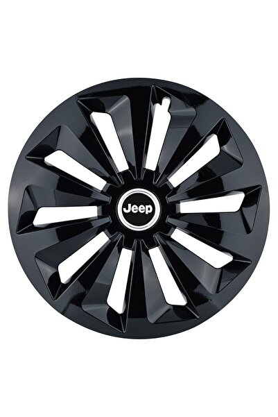 Autohelix MSA Set de 4 capace de jantă Fox R15 negre pentru gama Jeep